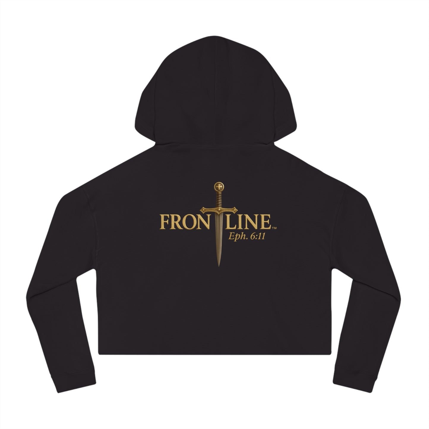 Send Me Women’s Cropped Hooded Sweatshirt