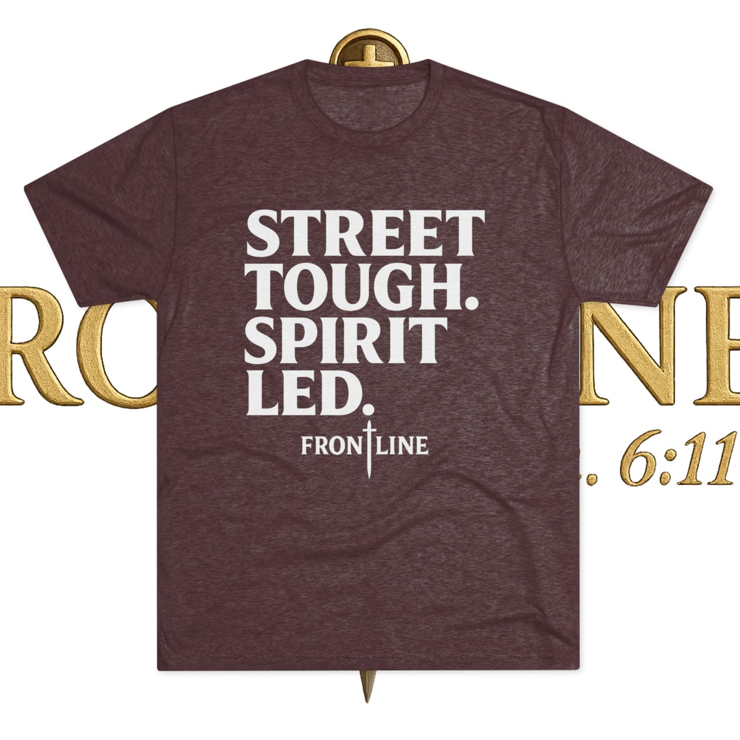 Street Tough Unisex Tri-Blend Crew Tee