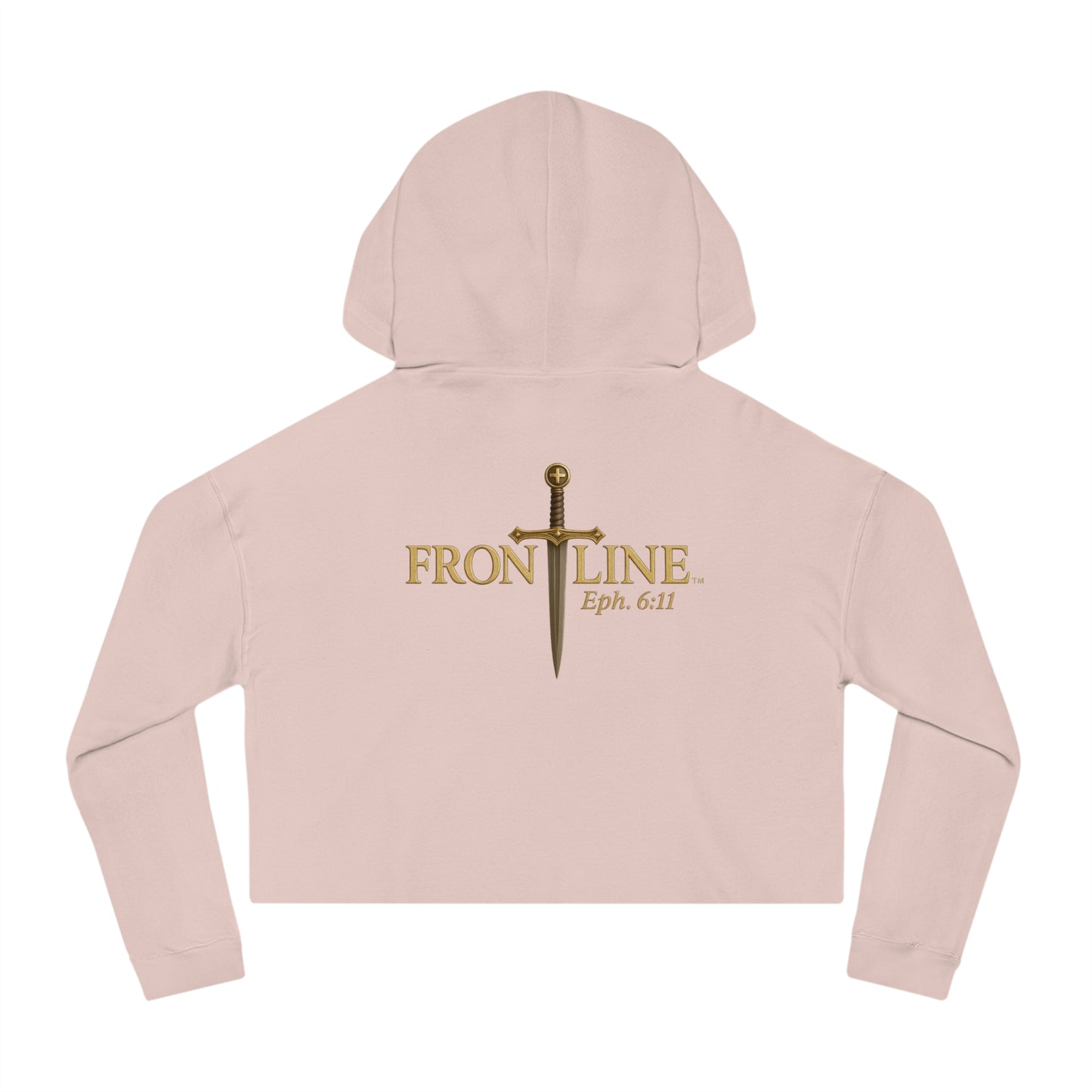 Send Me Women’s Cropped Hooded Sweatshirt