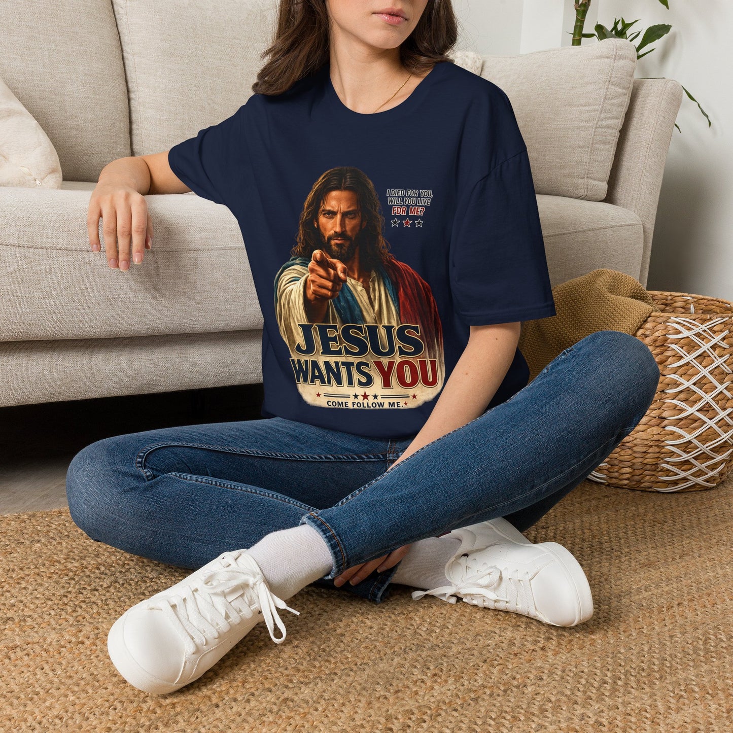 Jesus Wants You Unisex Softstyle T-Shirt