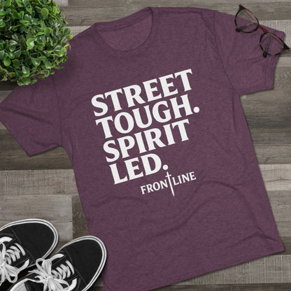 Street Tough Unisex Tri-Blend Crew Tee