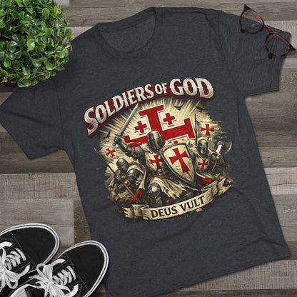 Templar Unisex Tri-Blend Crew Tee