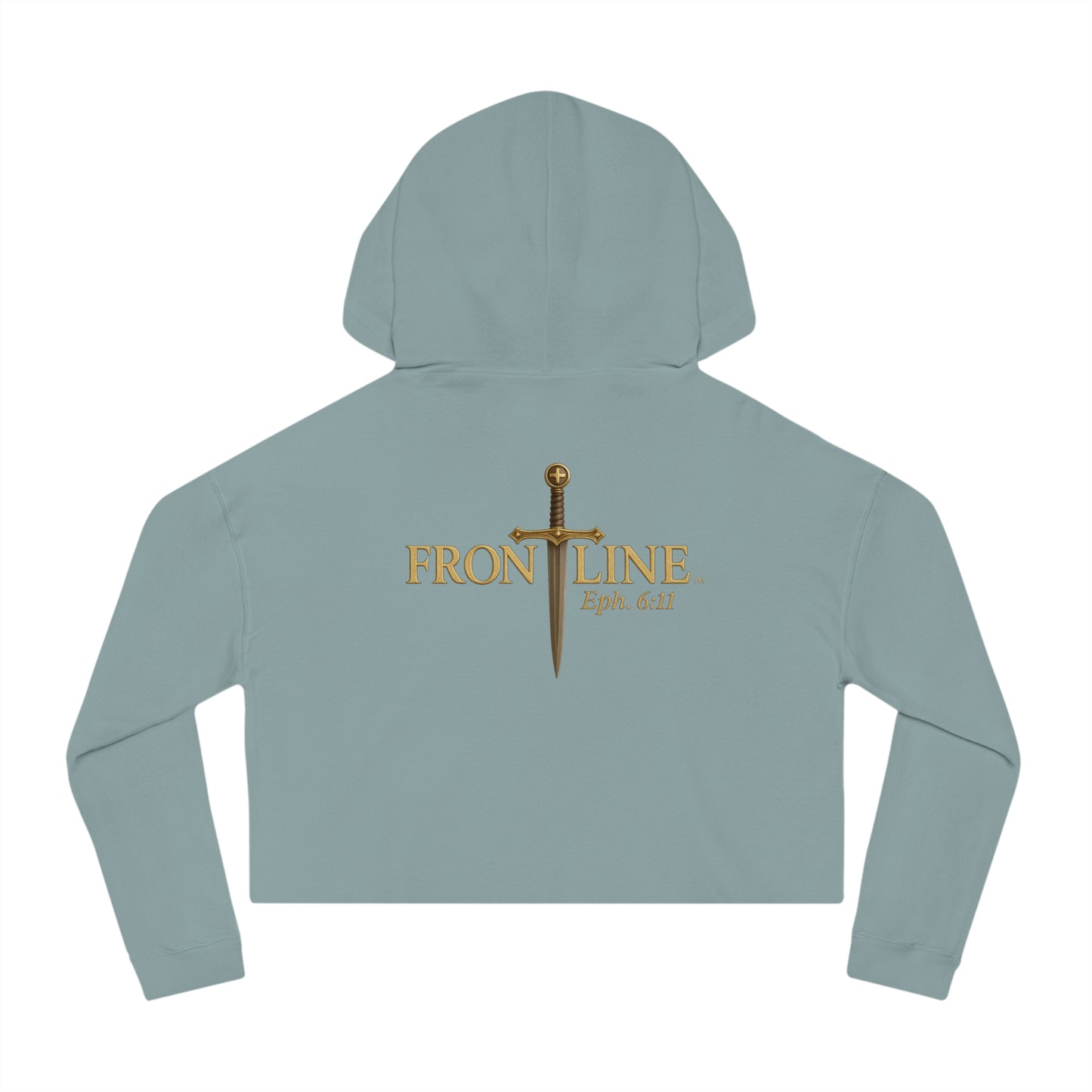 Send Me Women’s Cropped Hooded Sweatshirt