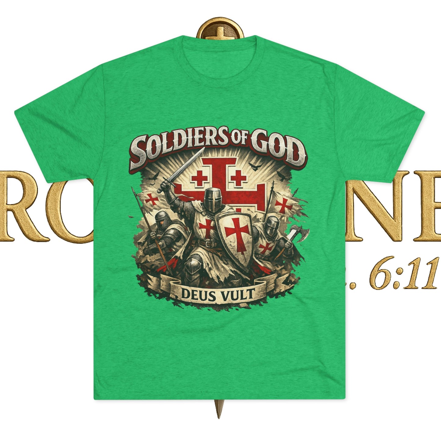 Templar Unisex Tri-Blend Crew Tee