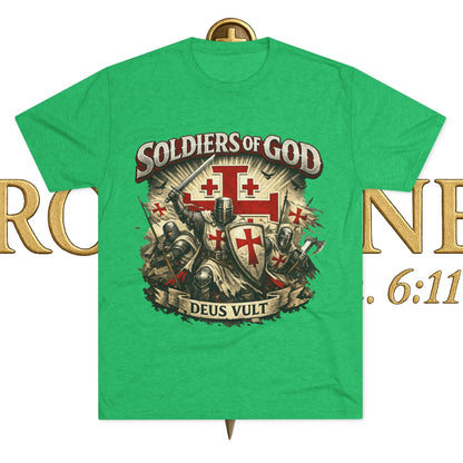 Templar Unisex Tri-Blend Crew Tee