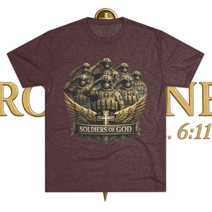 Salute Unisex Tri-Blend Crew Tee