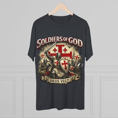 Templar Unisex Tri-Blend Crew Tee