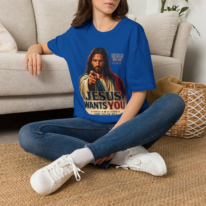 Jesus Wants You Unisex Softstyle T-Shirt
