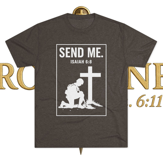Send Me Unisex Tri-Blend Crew Tee