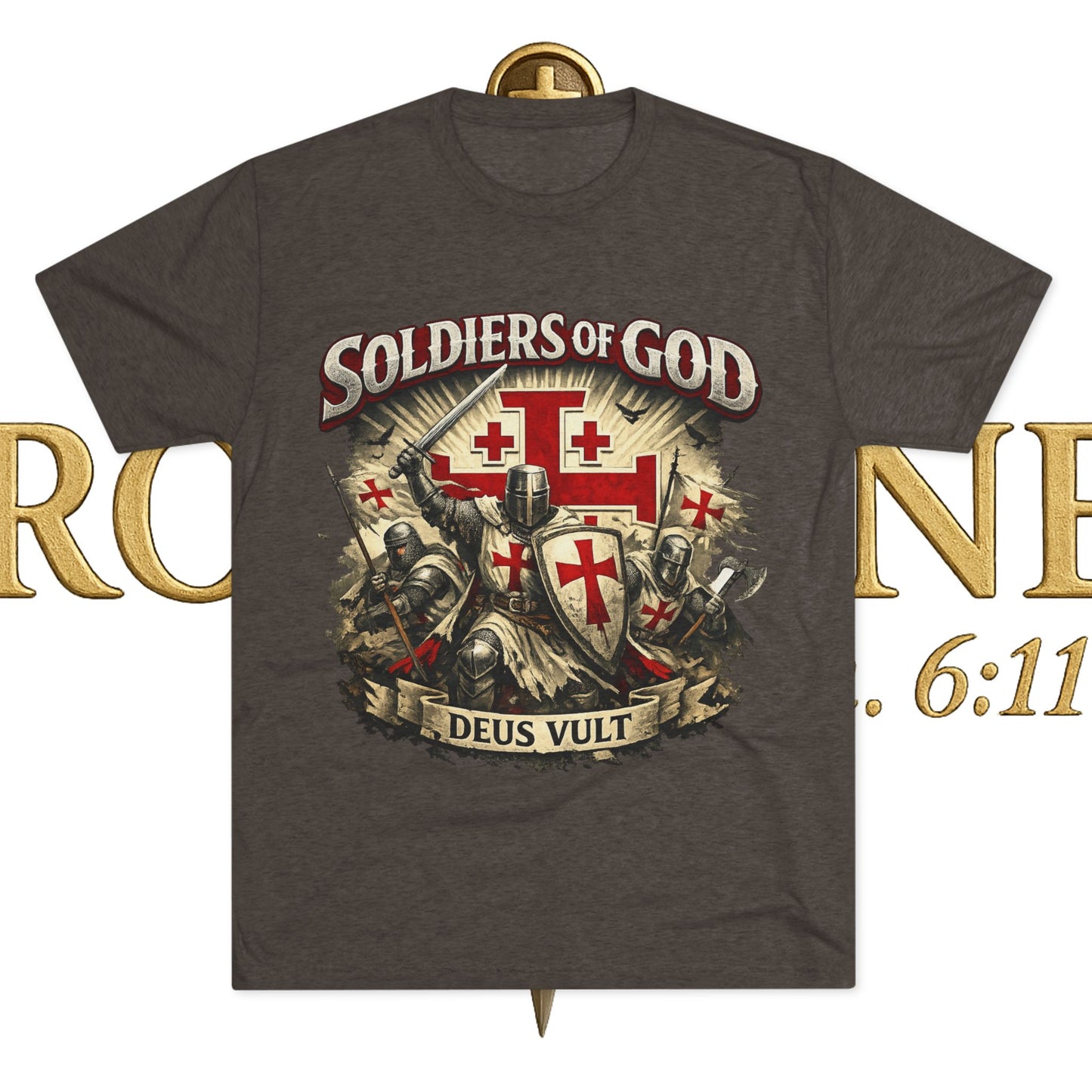 Templar Unisex Tri-Blend Crew Tee