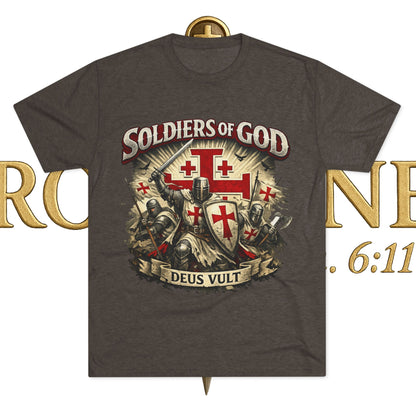 Templar Unisex Tri-Blend Crew Tee