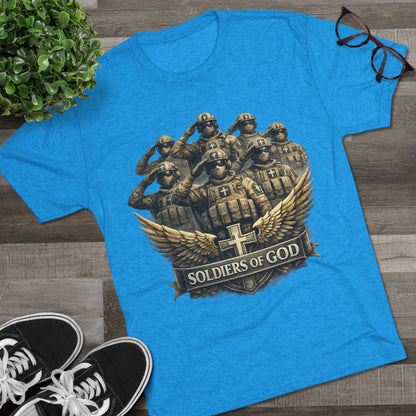 Salute Unisex Tri-Blend Crew Tee