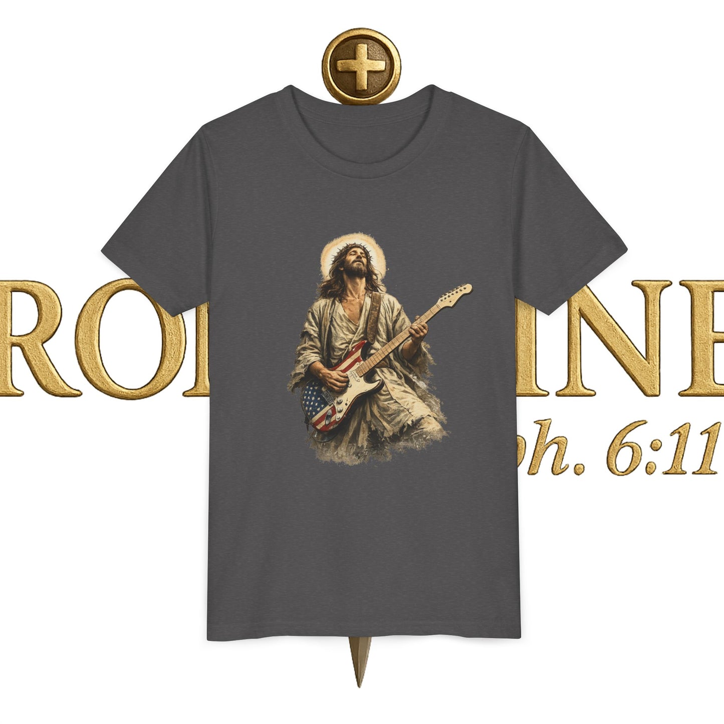 Youth Jesus Rocks Short Sleeve Tee