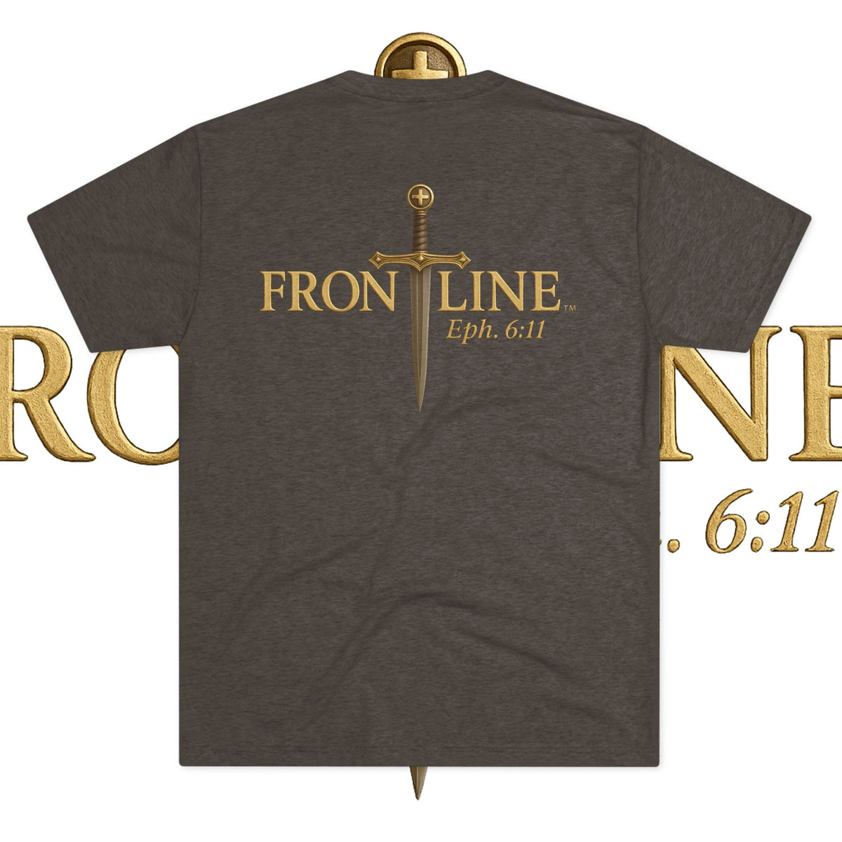 Vintage Yahweh Unisex Tri-Blend Crew Tee