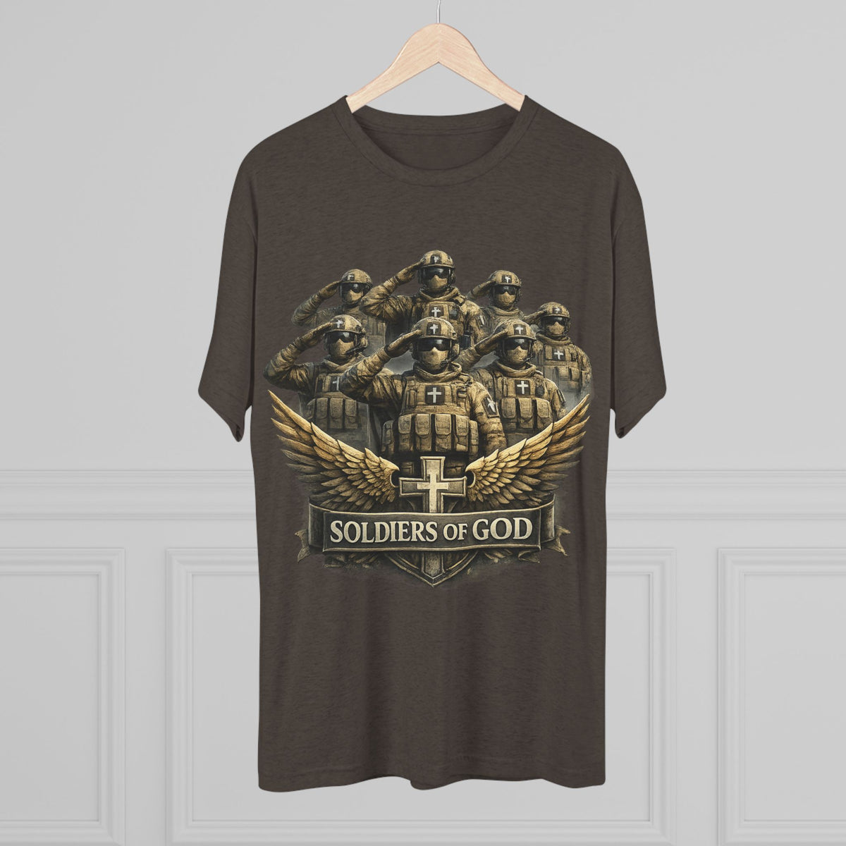 Salute Unisex Tri-Blend Crew Tee