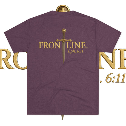 Jesus Breaks Chains Tri-Blend Crew Tee
