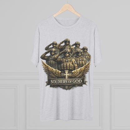 Salute Unisex Tri-Blend Crew Tee