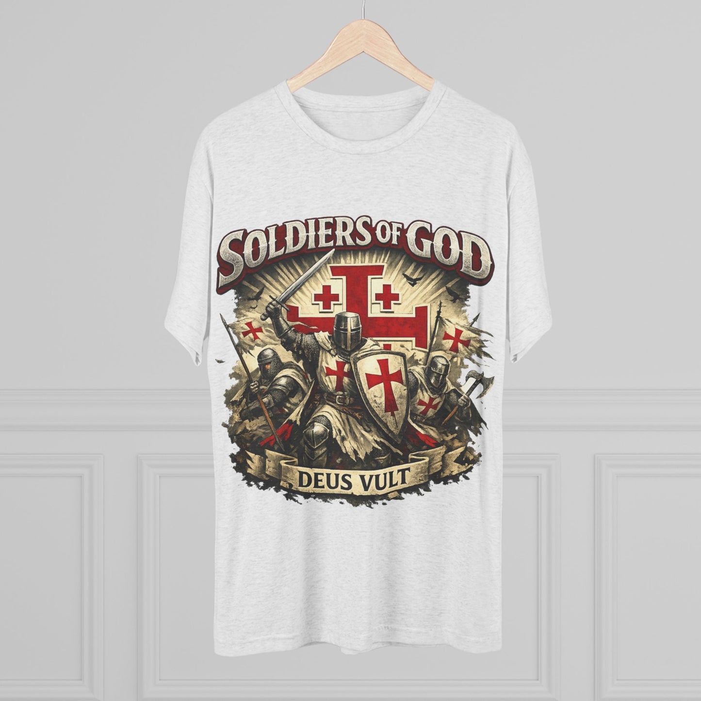 Templar Unisex Tri-Blend Crew Tee