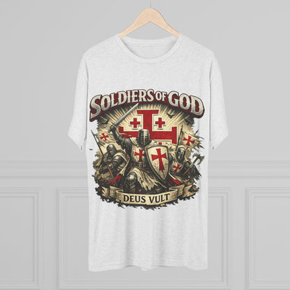Templar Unisex Tri-Blend Crew Tee