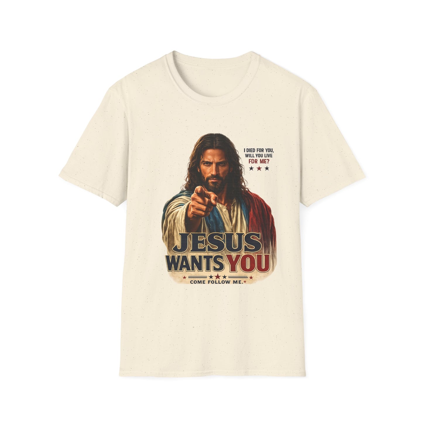 Jesus Wants You Unisex Softstyle T-Shirt