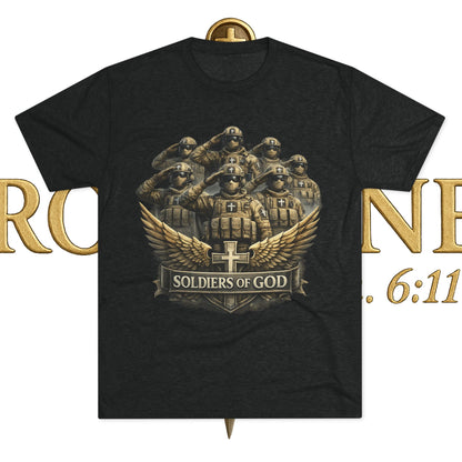 Salute Unisex Tri-Blend Crew Tee