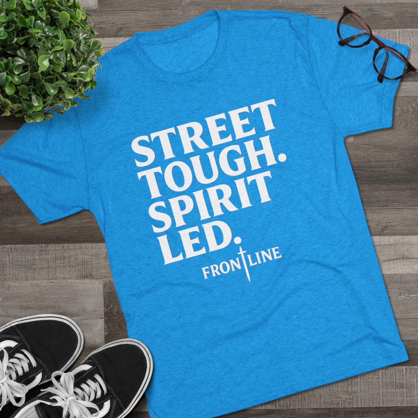 Street Tough Unisex Tri-Blend Crew Tee