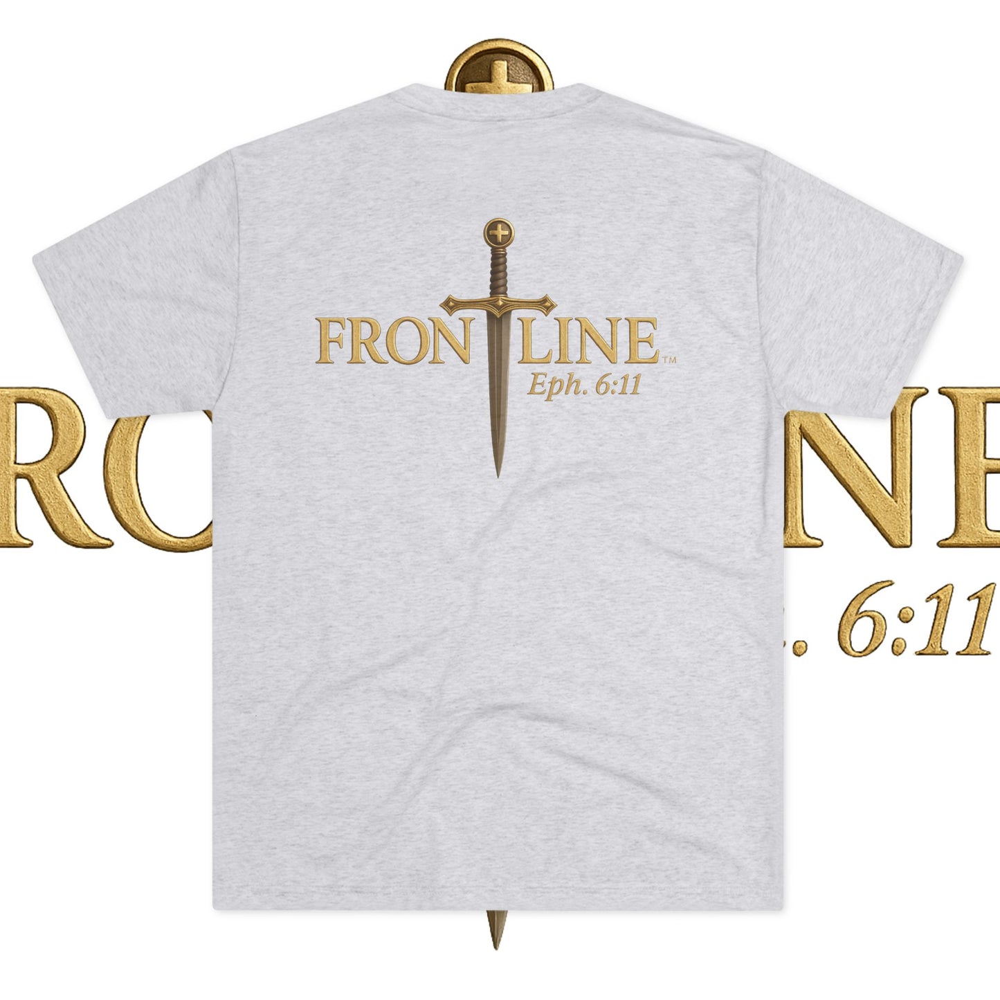 Saved but Not Soft Unisex Tri-Blend Crew Tee
