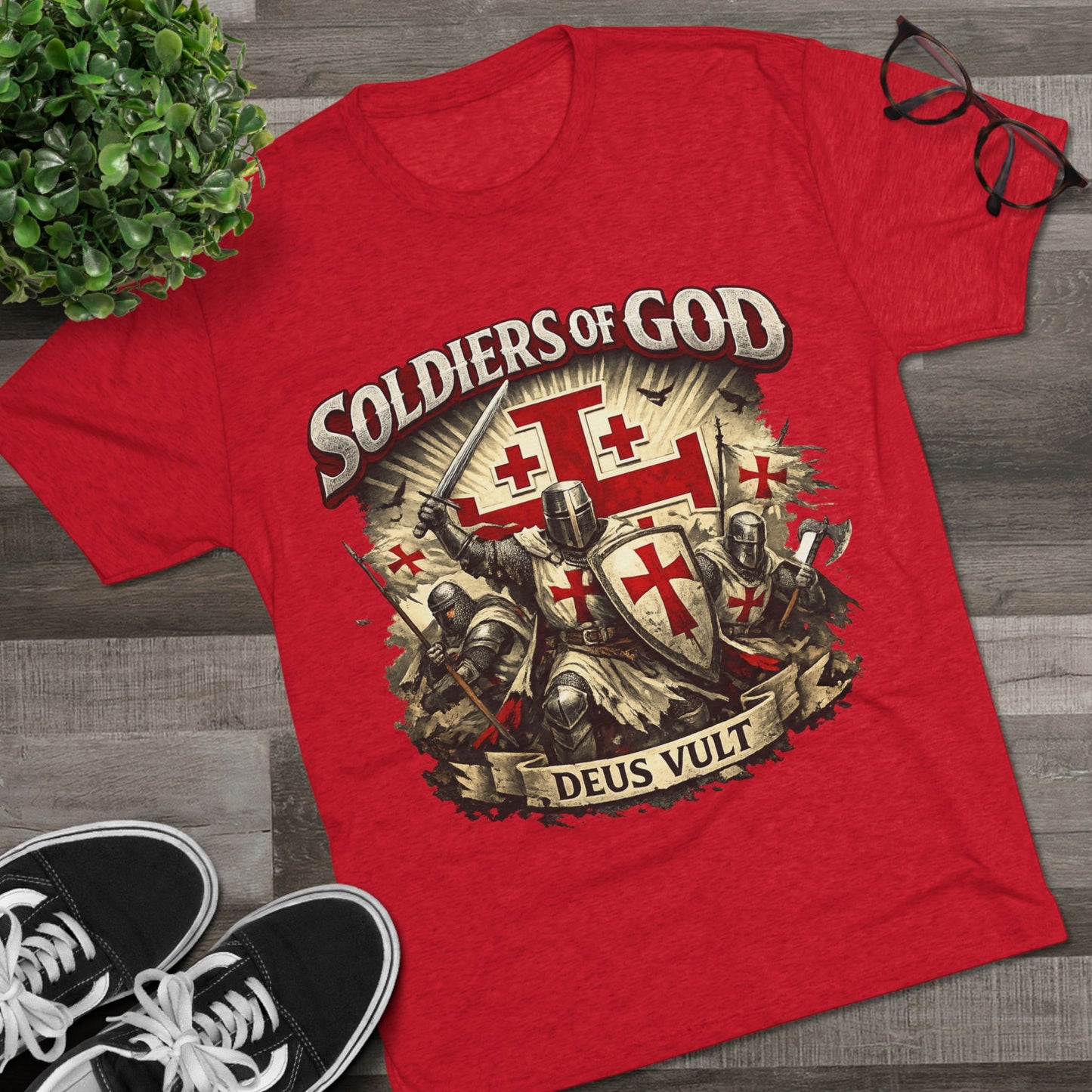 Templar Unisex Tri-Blend Crew Tee