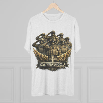 Salute Unisex Tri-Blend Crew Tee