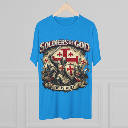 Templar Unisex Tri-Blend Crew Tee