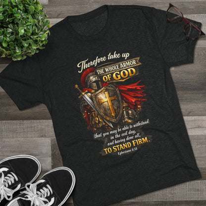 Armor of God Unisex Tri-Blend Crew Tee
