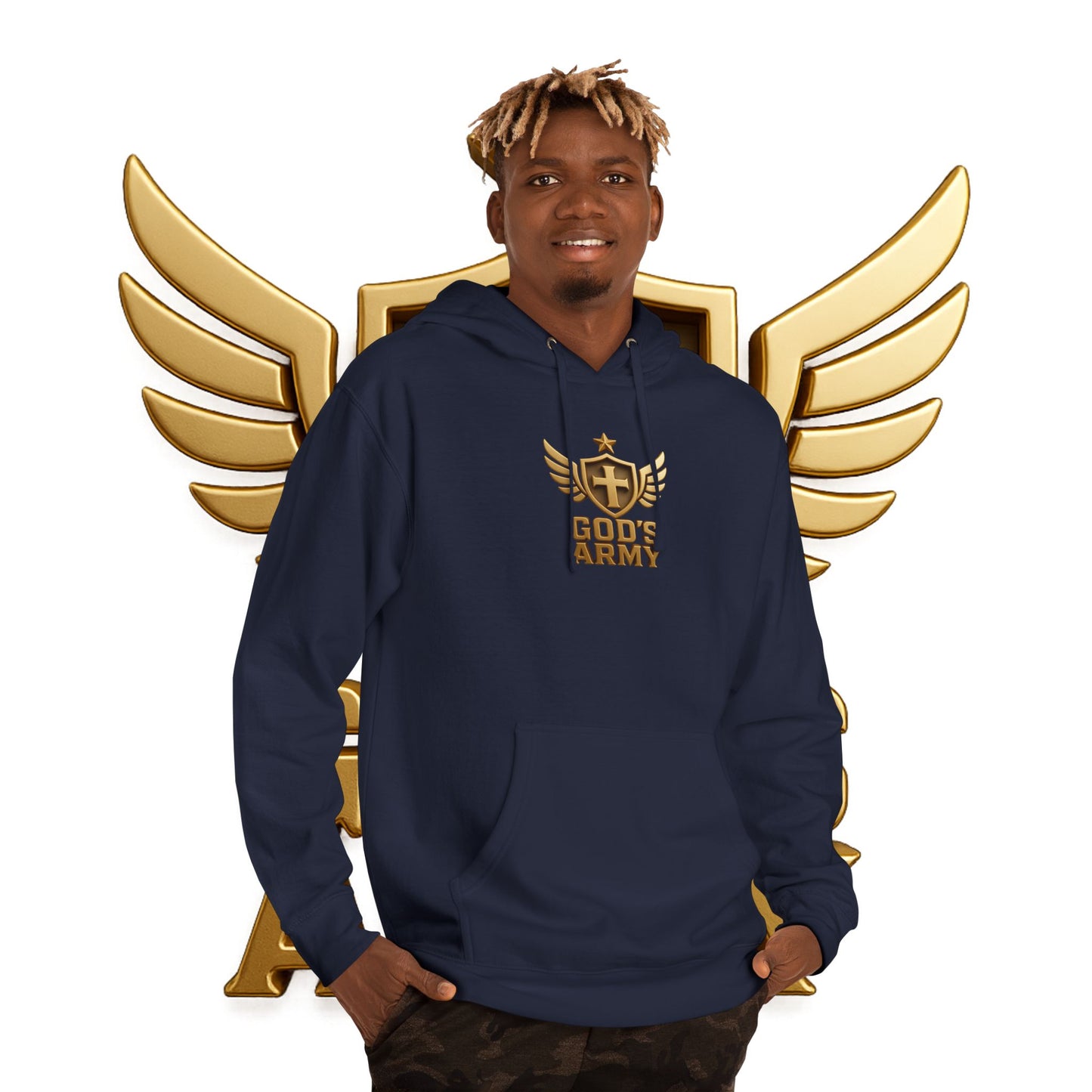 God's Army Street Tough Hooded Sweatshirt