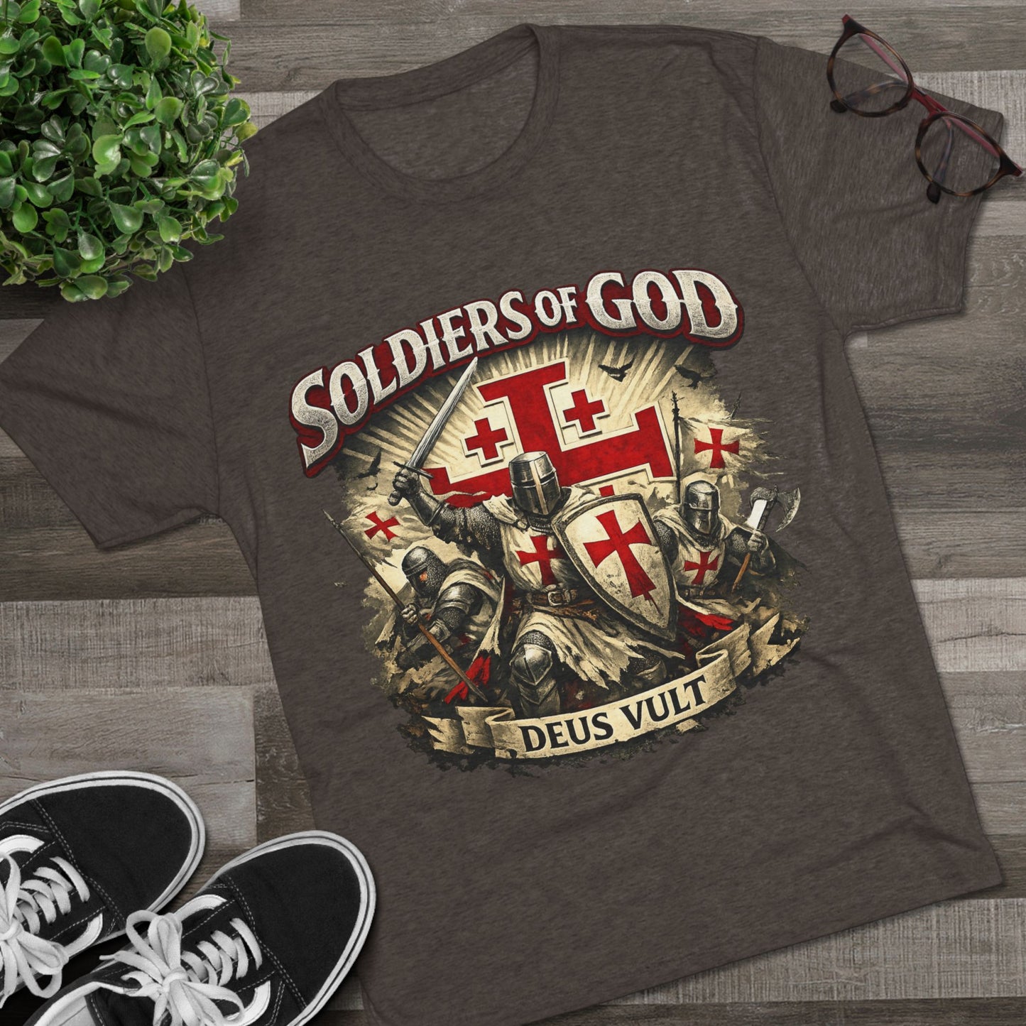 Templar Unisex Tri-Blend Crew Tee