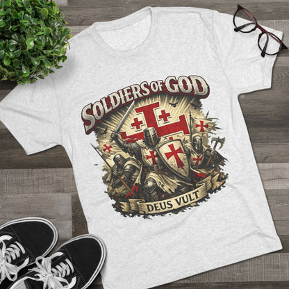 Templar Unisex Tri-Blend Crew Tee