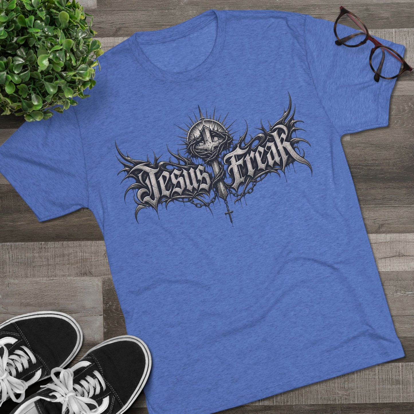 Jesus Freak Unisex Tri-Blend Crew Tee