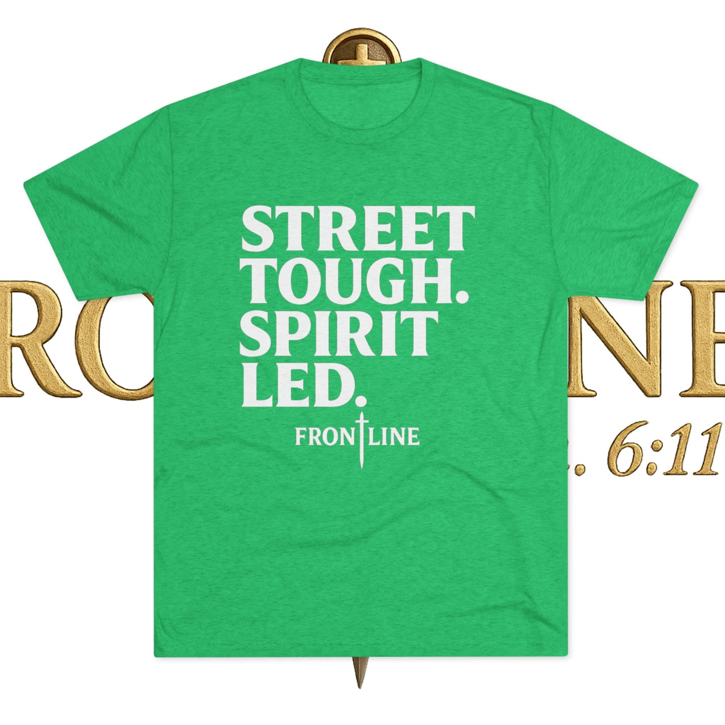 Street Tough Unisex Tri-Blend Crew Tee