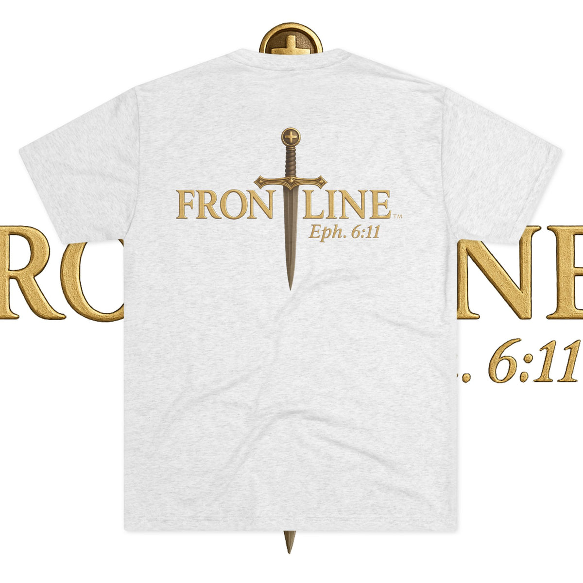 Salute Unisex Tri-Blend Crew Tee