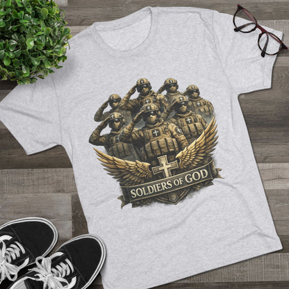 Salute Unisex Tri-Blend Crew Tee