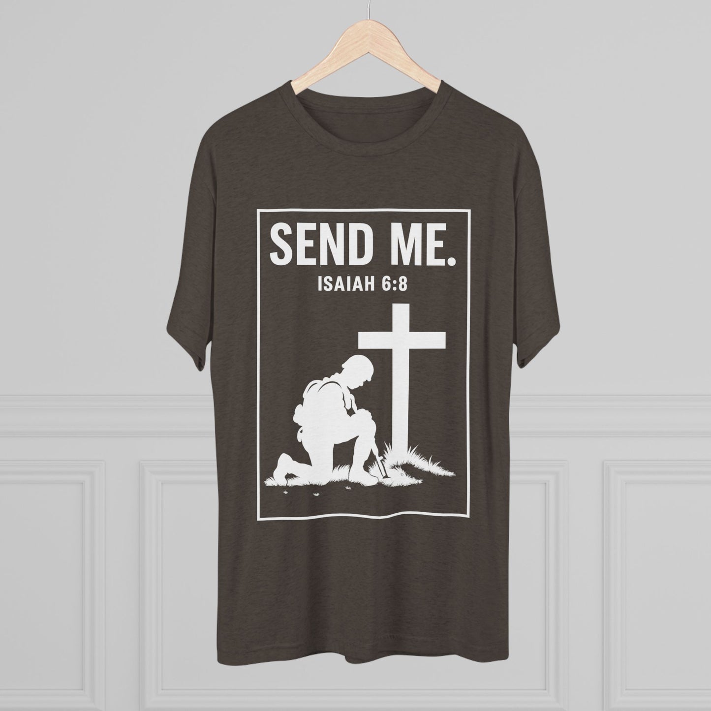 Send Me Unisex Tri-Blend Crew Tee