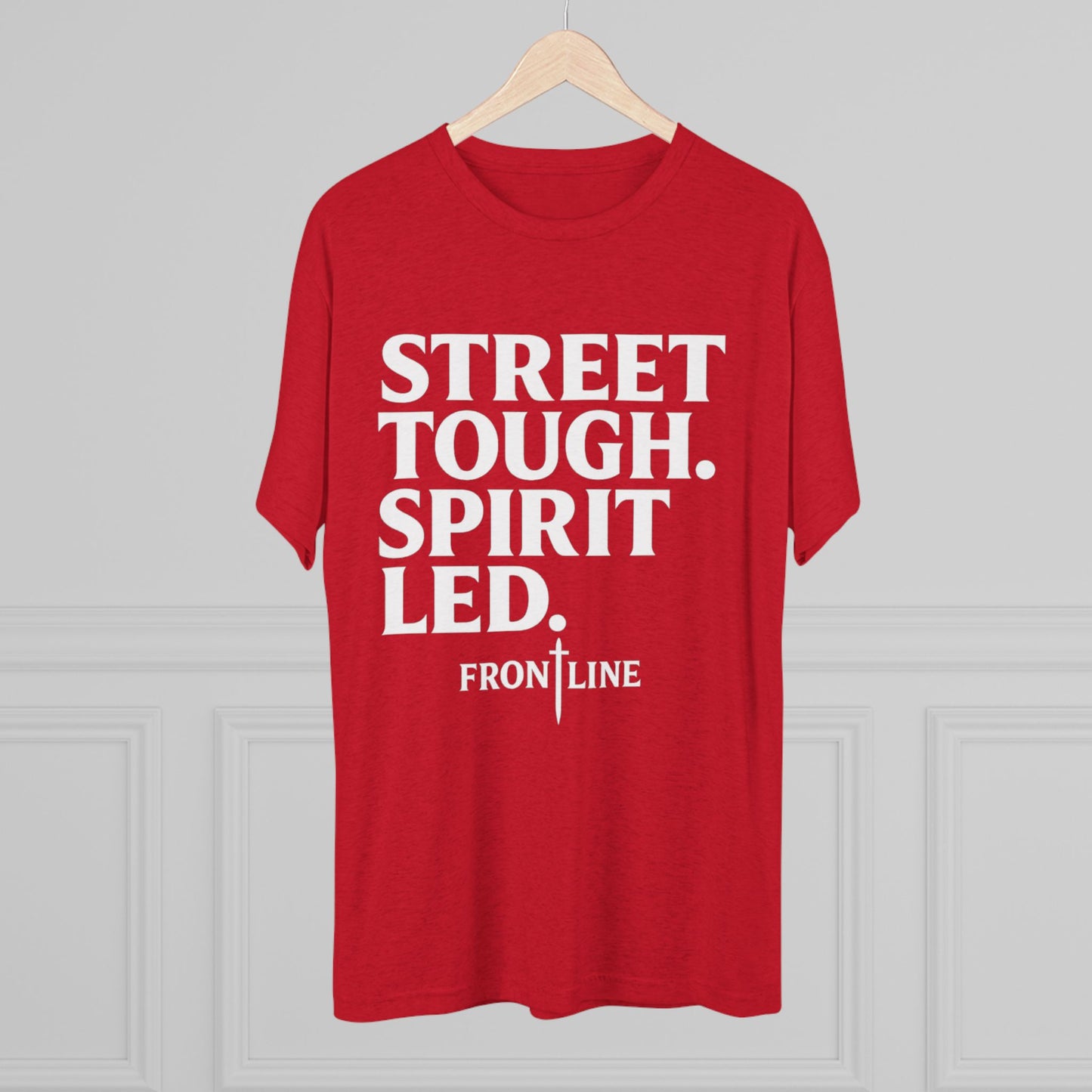 Street Tough Unisex Tri-Blend Crew Tee